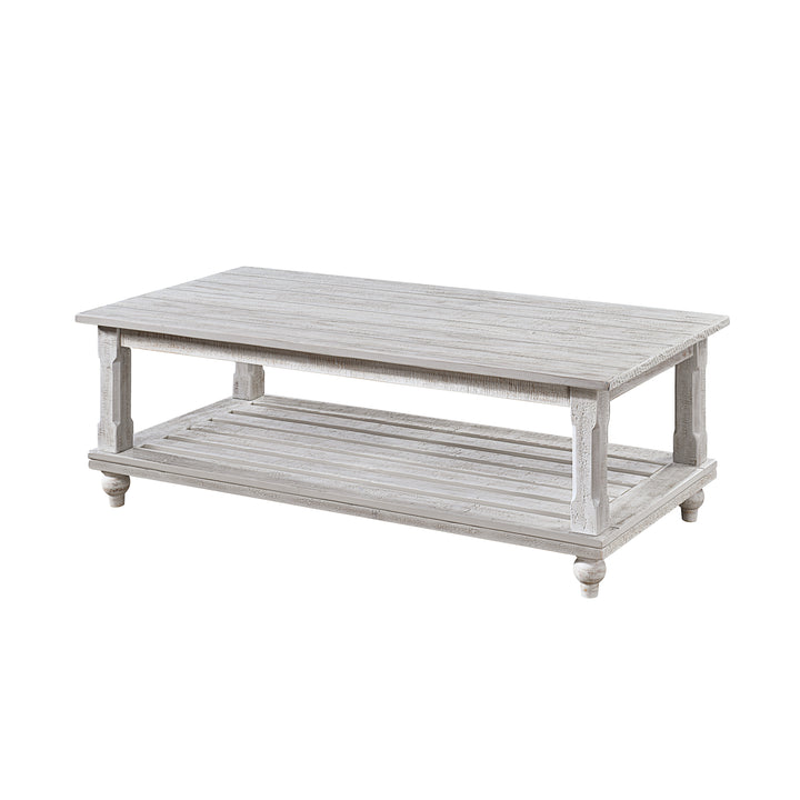 Cade 3 Piece Occasional Set- 1 Coffee &amp; 2 End Tables - White