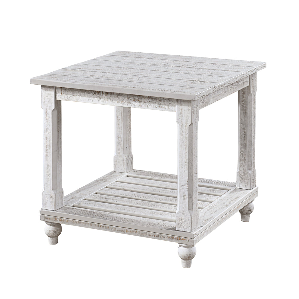 Cade 3 Piece Occasional Set- 1 Coffee & 2 End Tables - White