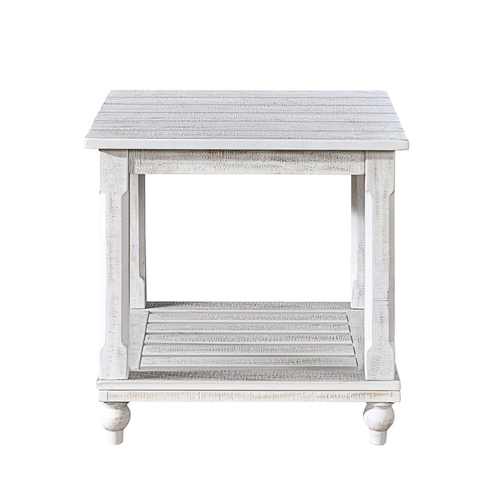 Cade 3 Piece Occasional Set- 1 Coffee &amp; 2 End Tables - White