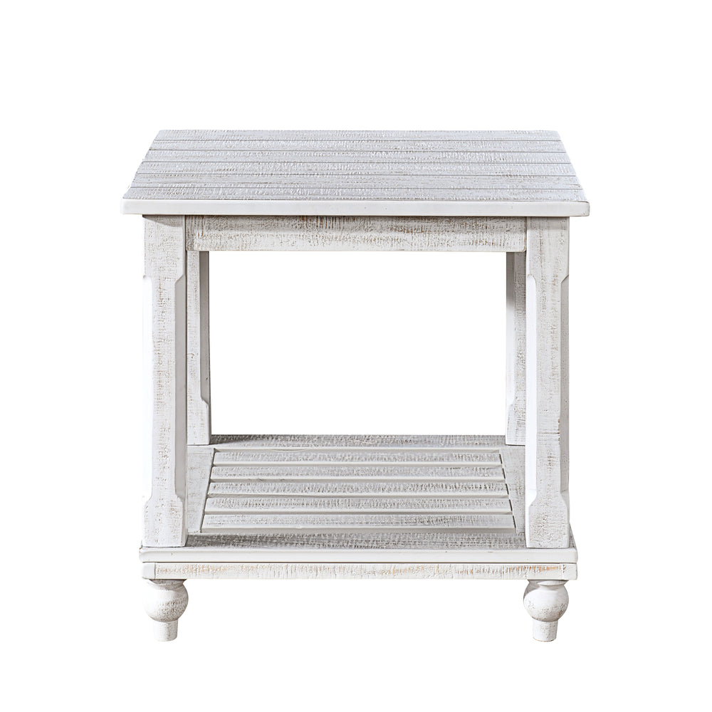 Cade 3 Piece Occasional Set- 1 Coffee & 2 End Tables - White
