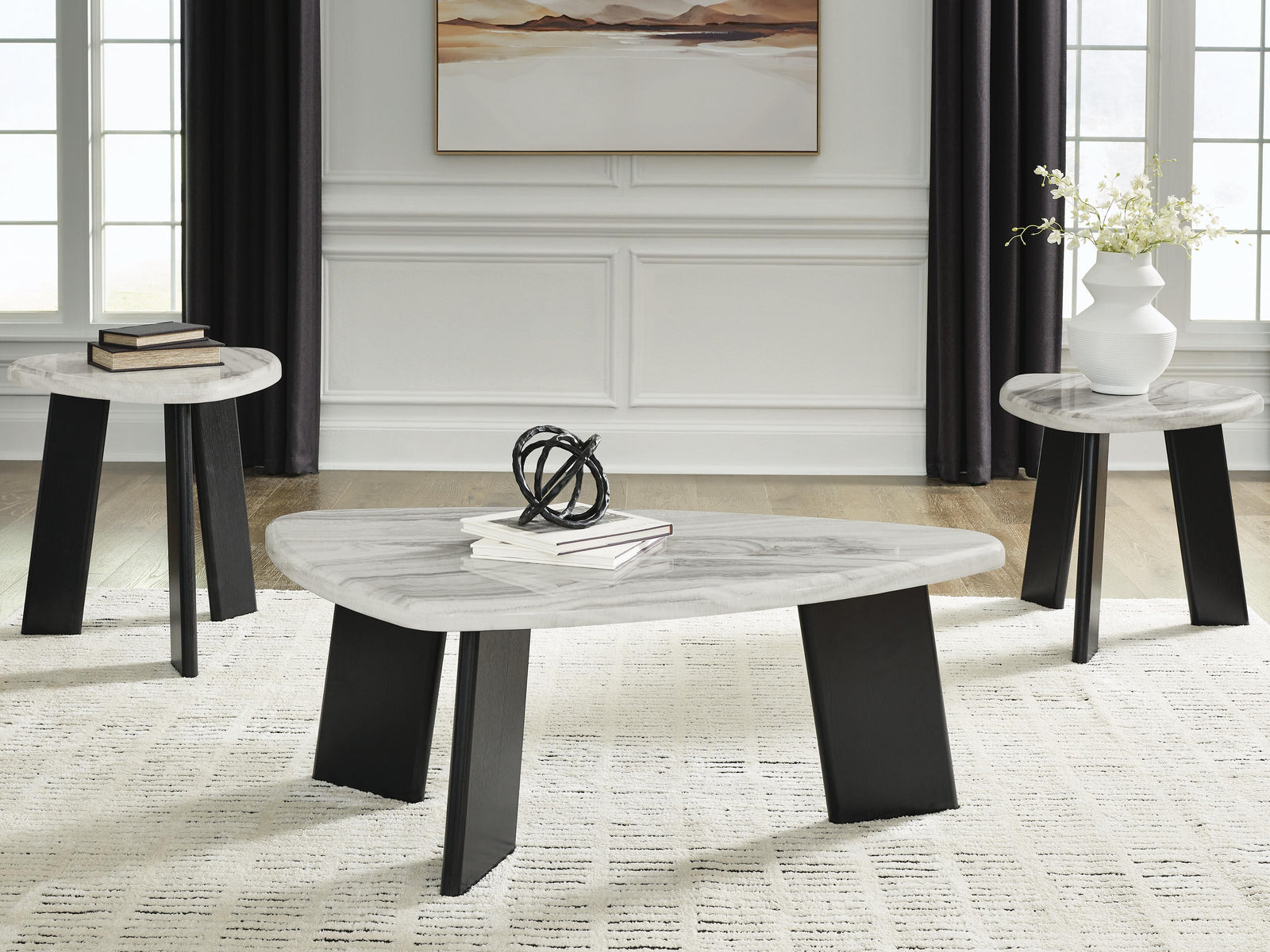 Lilyberg Table (Set of 3) - Gray (2)