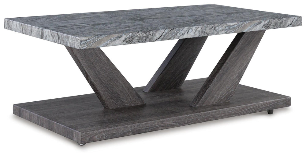 Bensonale Table (Set of 3) - Dark Gray (4)