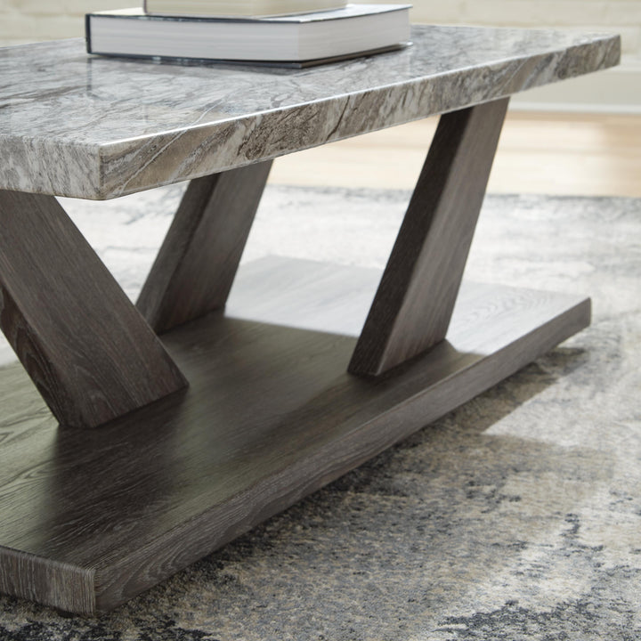 Bensonale Table (Set of 3) - Dark Gray (13)