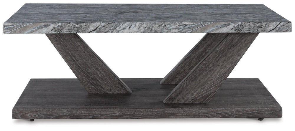 Bensonale Table (Set of 3) - Dark Gray (8)