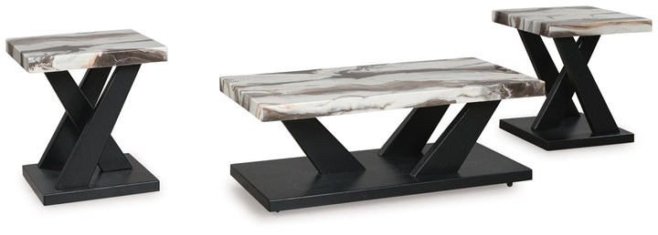 Cendill Table (Set of 3) - Black (1)