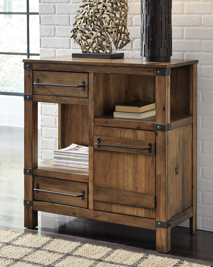 Roybeck Accent Cabinet - Dark Brown (2)