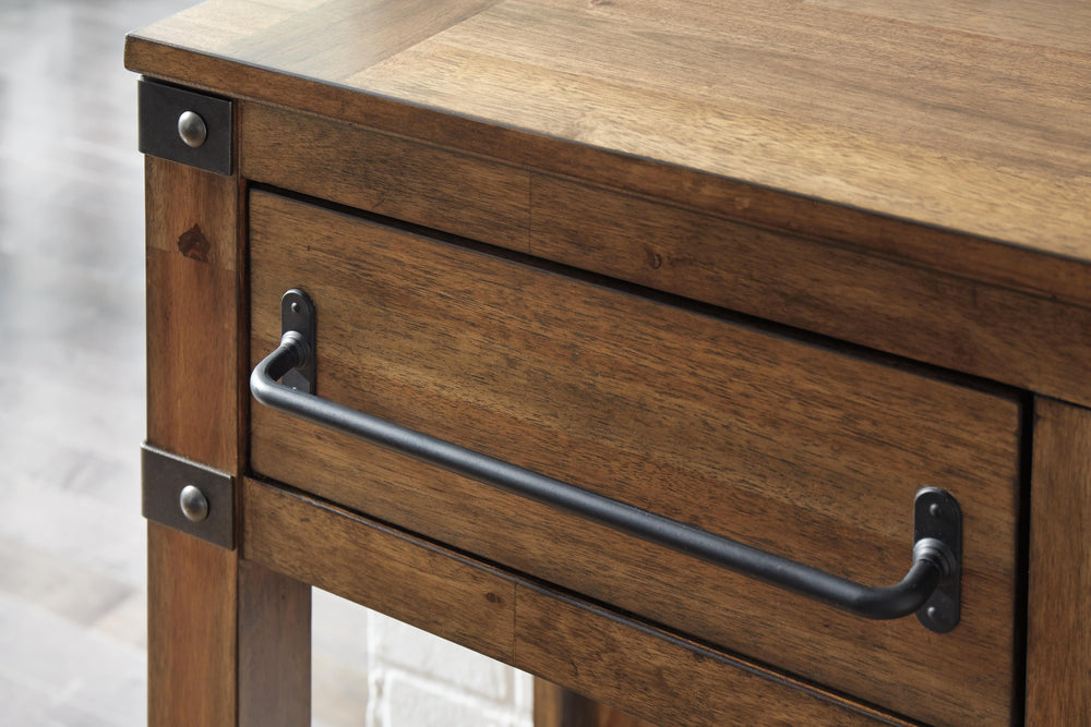 Roybeck Accent Cabinet - Dark Brown (5)