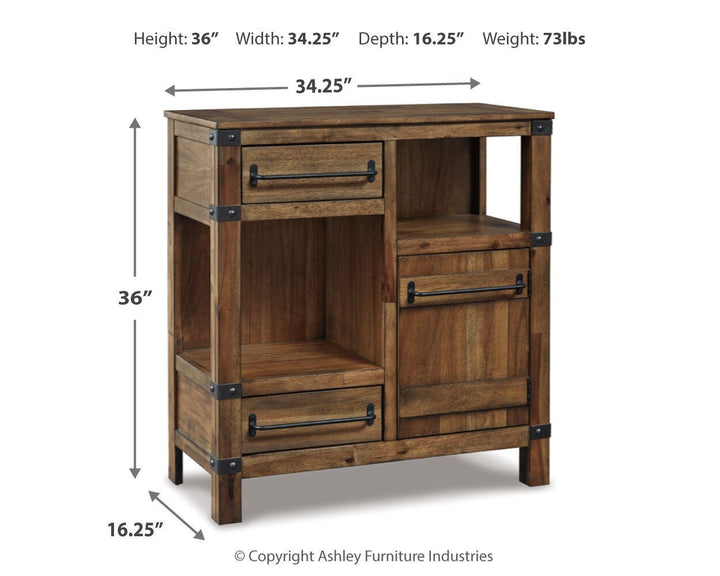 Roybeck Accent Cabinet - Dark Brown (4)
