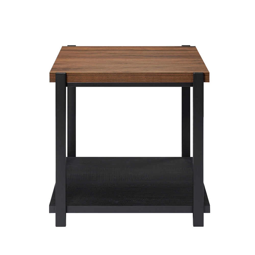 Linea 3 Pc Occasional Set- 1 Coffee & 2 End Tables-Brown