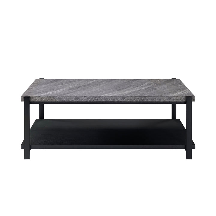 Linea  3 Pc Occasional Set- 1 Coffee &amp; 2 End Tables-Dk Gray F