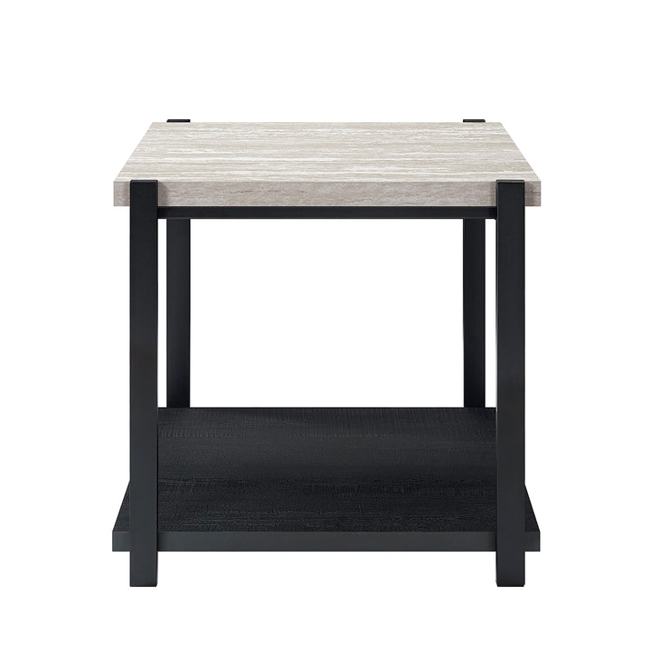 Linea  3 Pc Occasional Set- 1 Coffee &amp; 2 End Tables-Lt Gray F