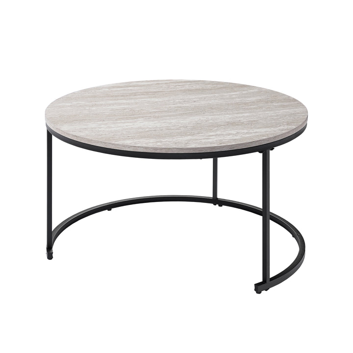 Forma 4 Pc Occasional Set- 1 Coffee, 1 Lg End &amp; Stool, 1 Sml