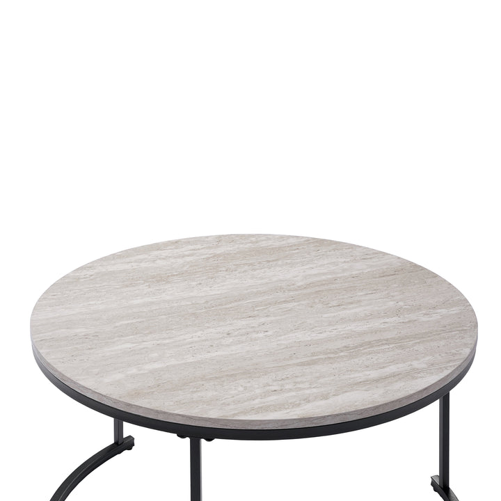 Forma 4 Pc Occasional Set- 1 Coffee, 1 Lg End &amp; Stool, 1 Sml