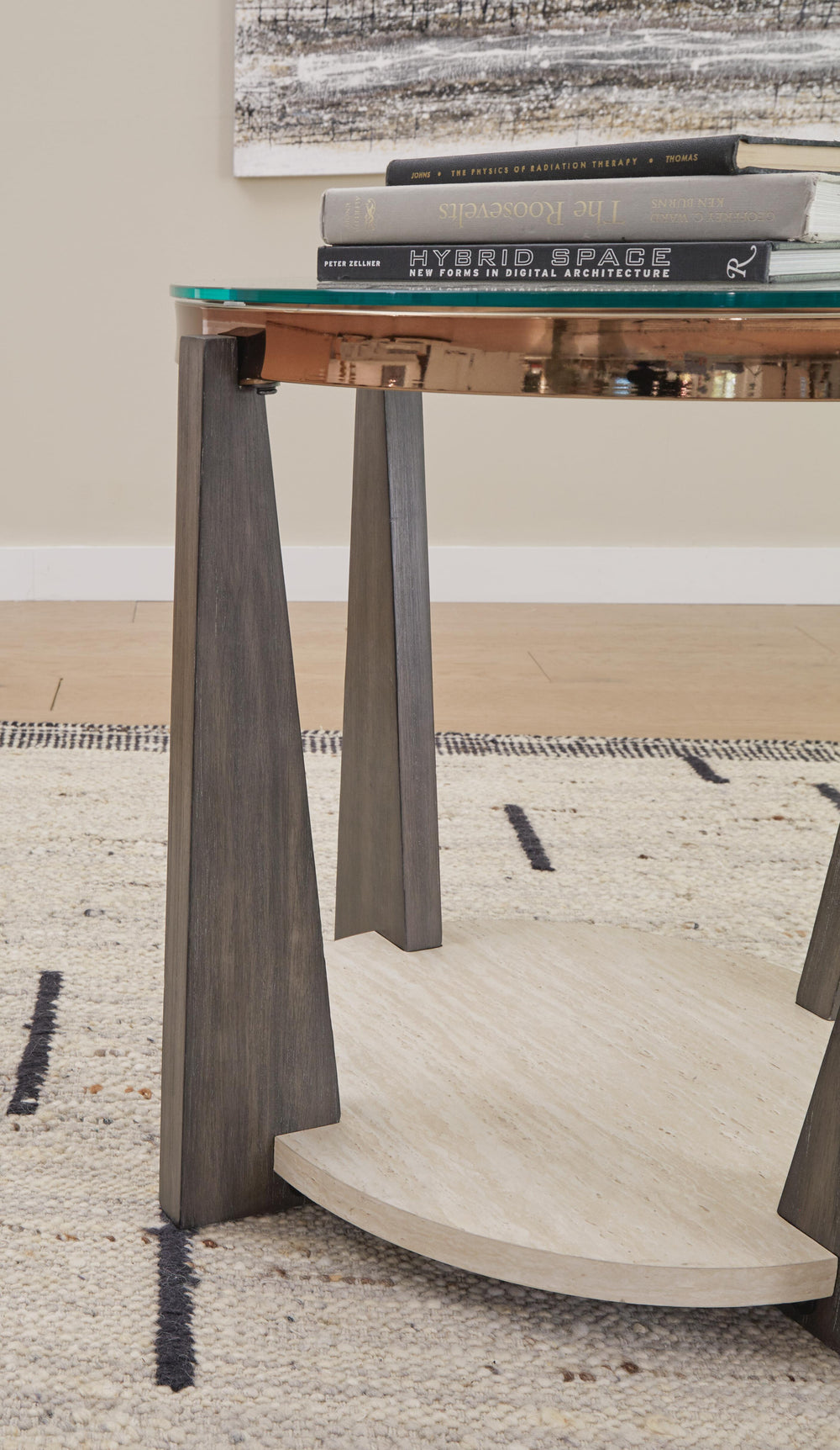 Frazwa End Table - Dark Gray (4)