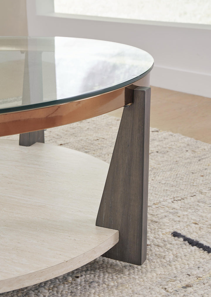 Frazwa Coffee Table - Dark Gray (4)
