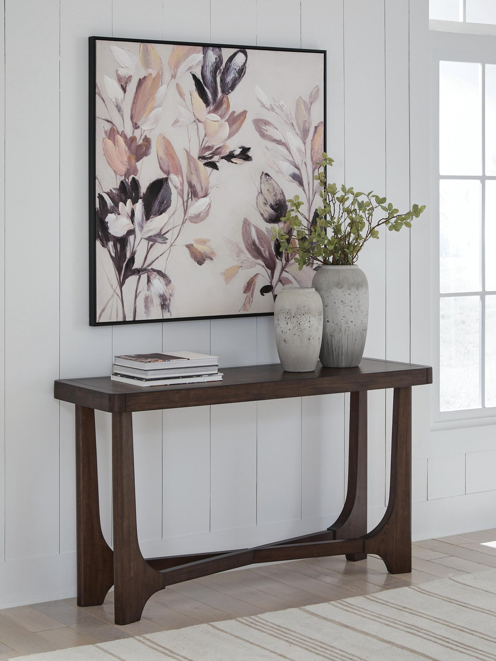 Korestone Sofa Table - Dark Brown (2)