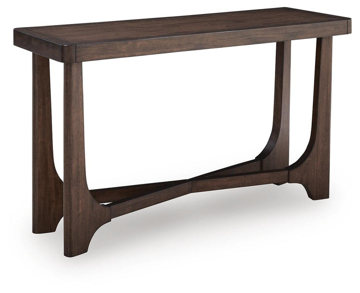 Korestone Sofa Table - Dark Brown (1)