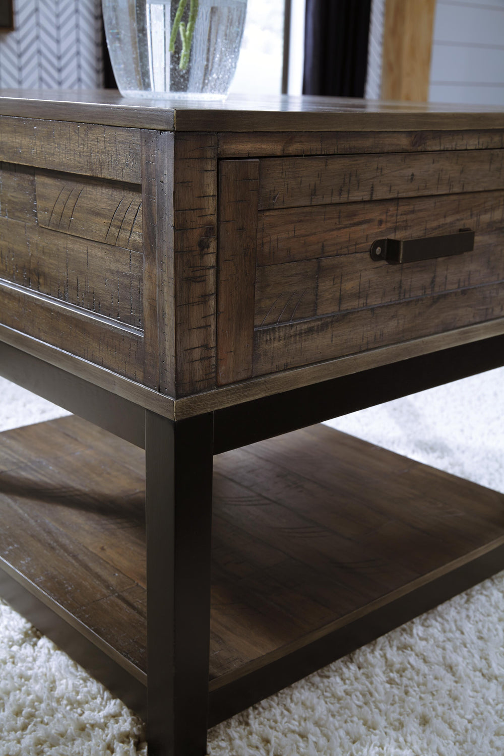 Johurst End Table - Dark Gray (5)