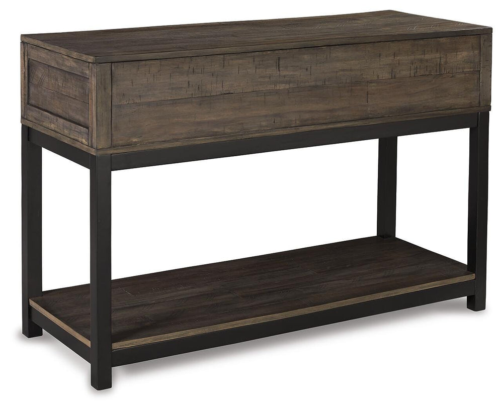 Johurst Sofa/Console Table - Dark Gray (3)