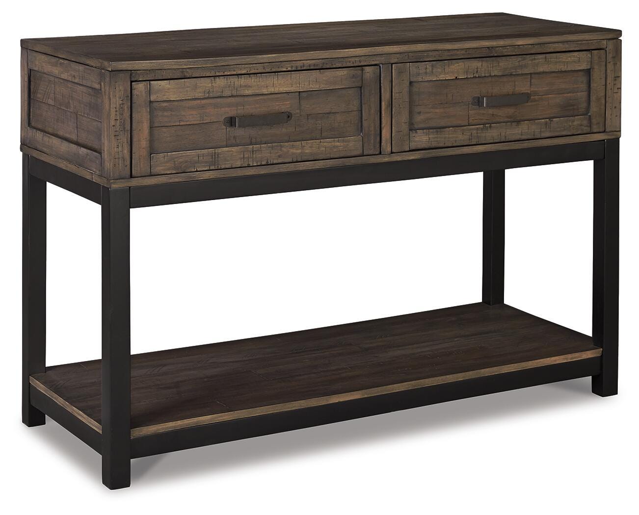 Johurst Sofa/Console Table - Dark Gray (1)