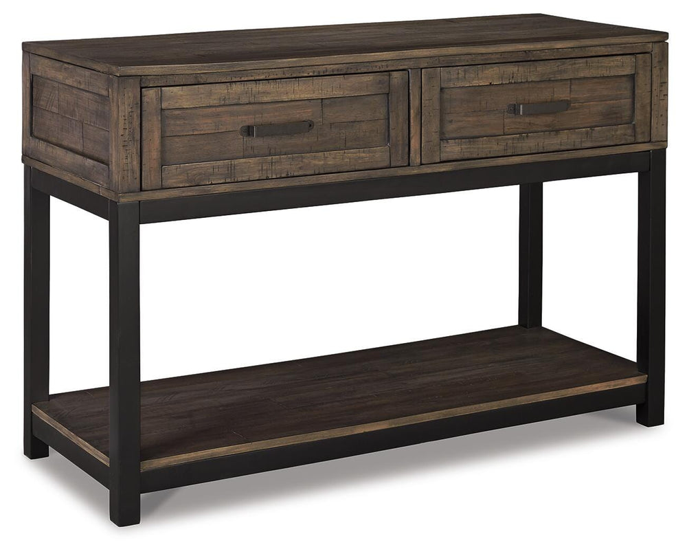 Johurst Sofa/Console Table - Dark Gray (1)