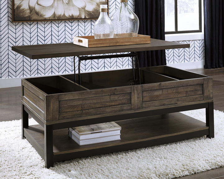 Johurst Coffee Table with Lift Top - Dark Gray (3)
