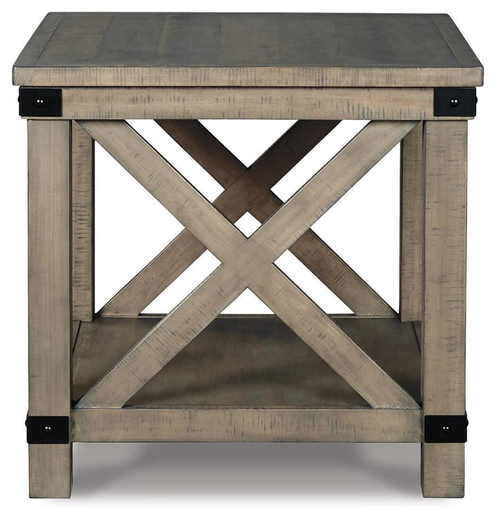 Aldwin End Table - Gray (5)