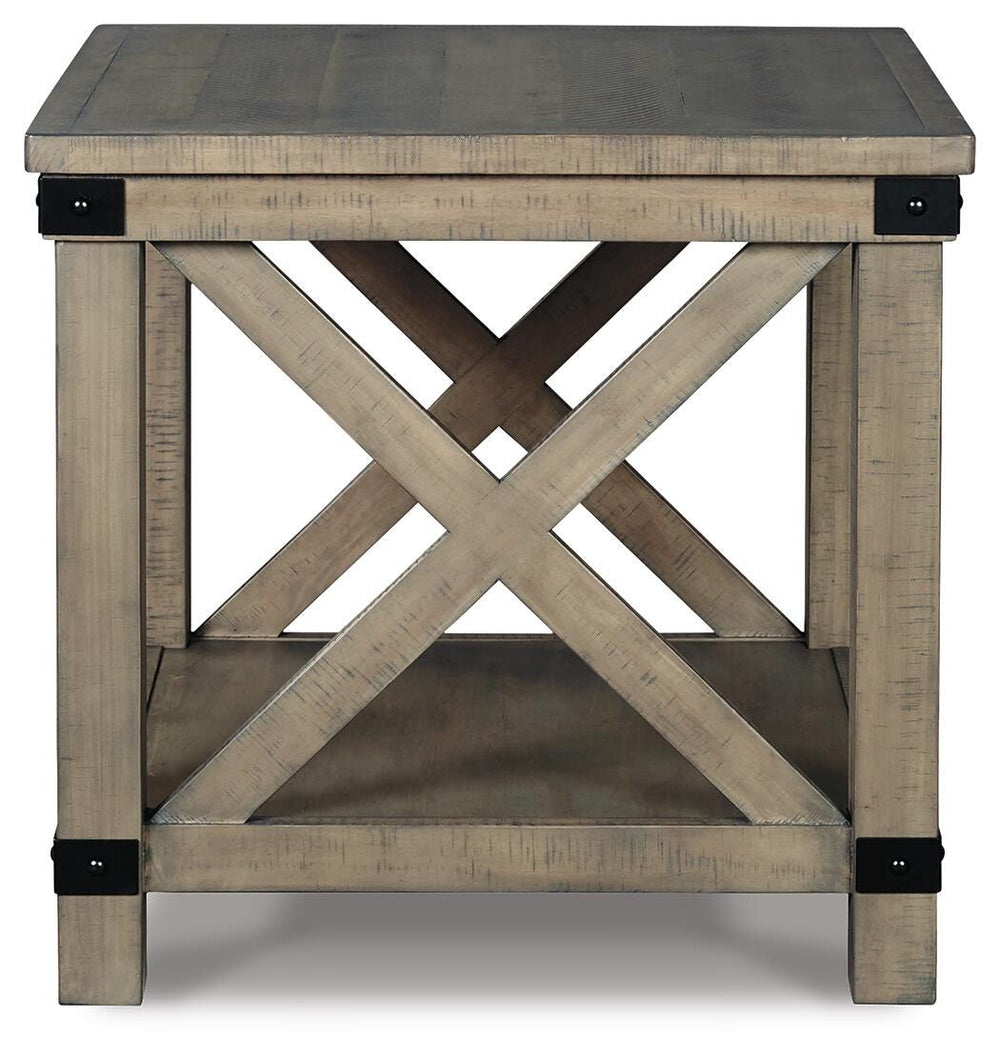 Aldwin End Table - Gray (5)