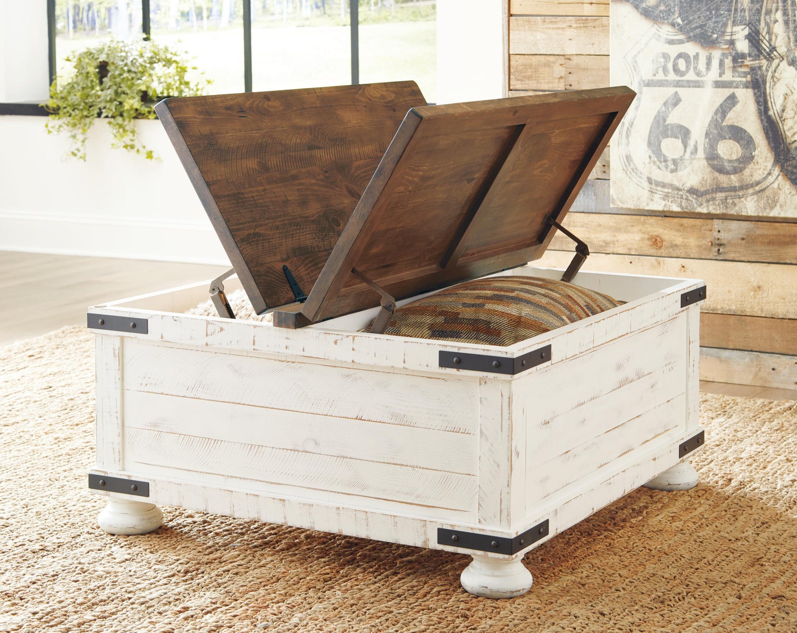 Wystfield Coffee Table - Light Brown (2)