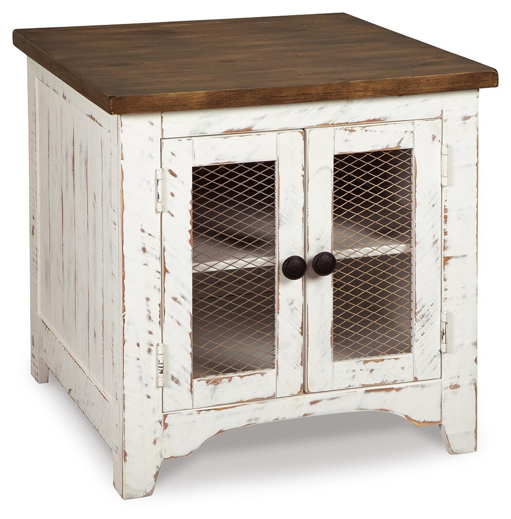 Wystfield End Table - Light Brown (1)