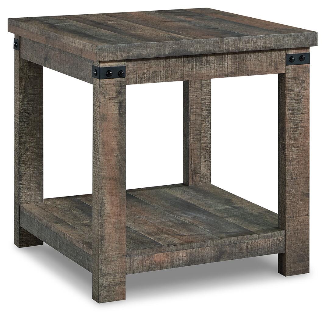 Hollum End Table - Dark Brown (1)