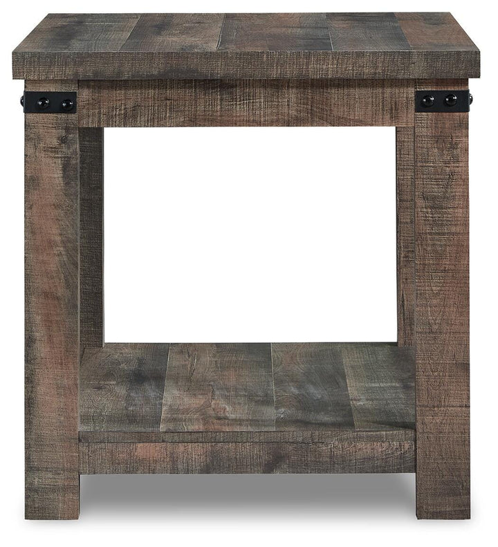 Hollum End Table - Dark Brown (3)