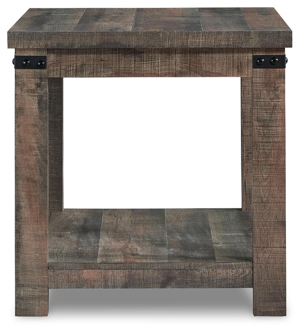 Hollum End Table - Dark Brown (3)