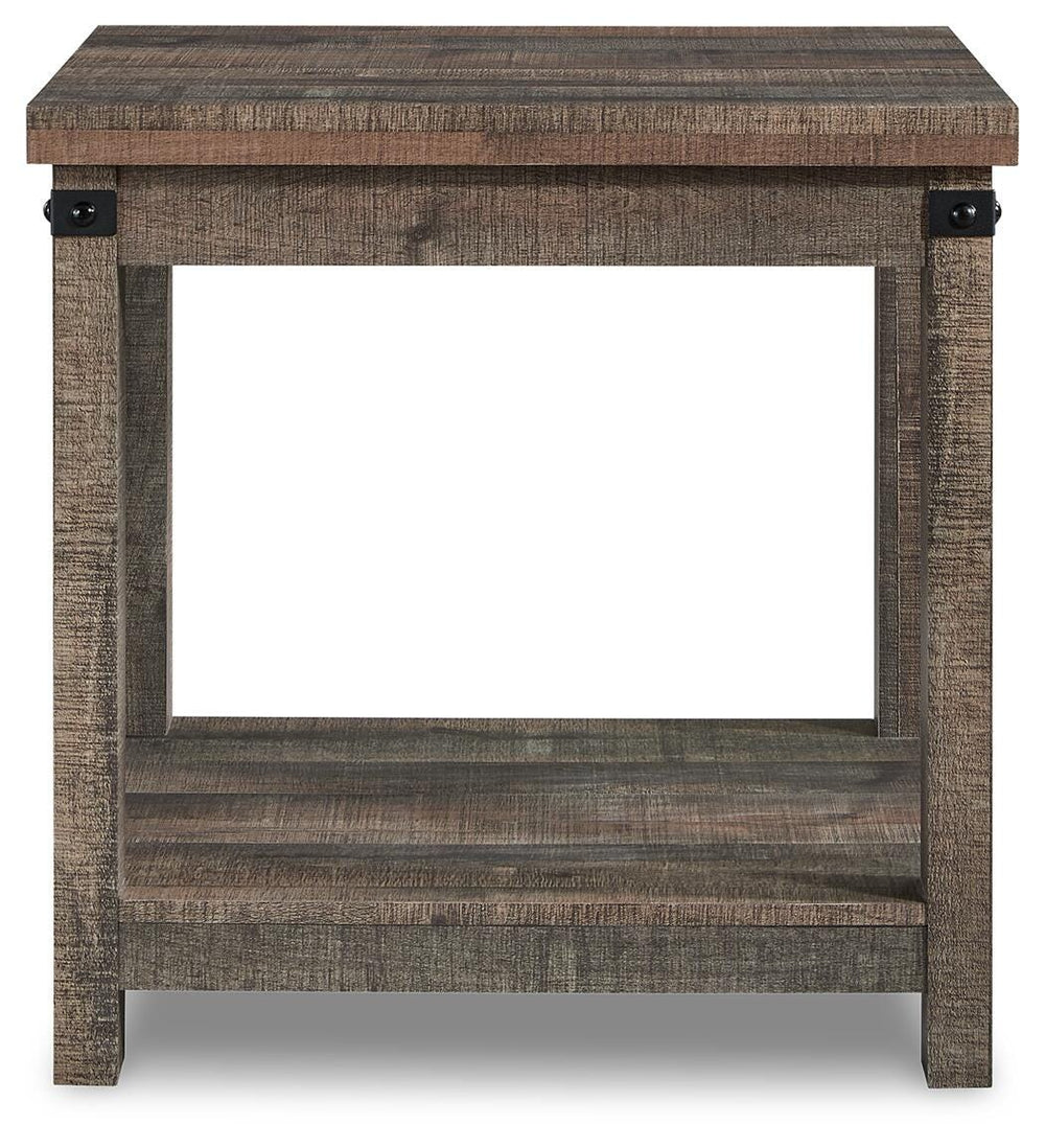 Hollum End Table - Dark Brown (4)