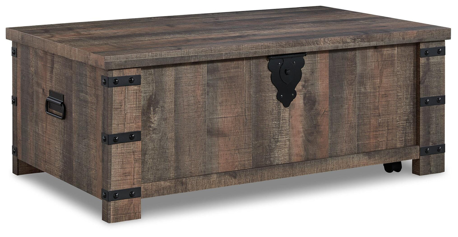 Hollum Lift-Top Coffee Table - Dark Brown (1)