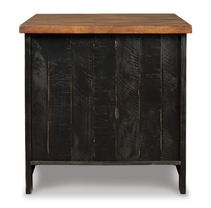 Valebeck End Table - Dark Brown (7)