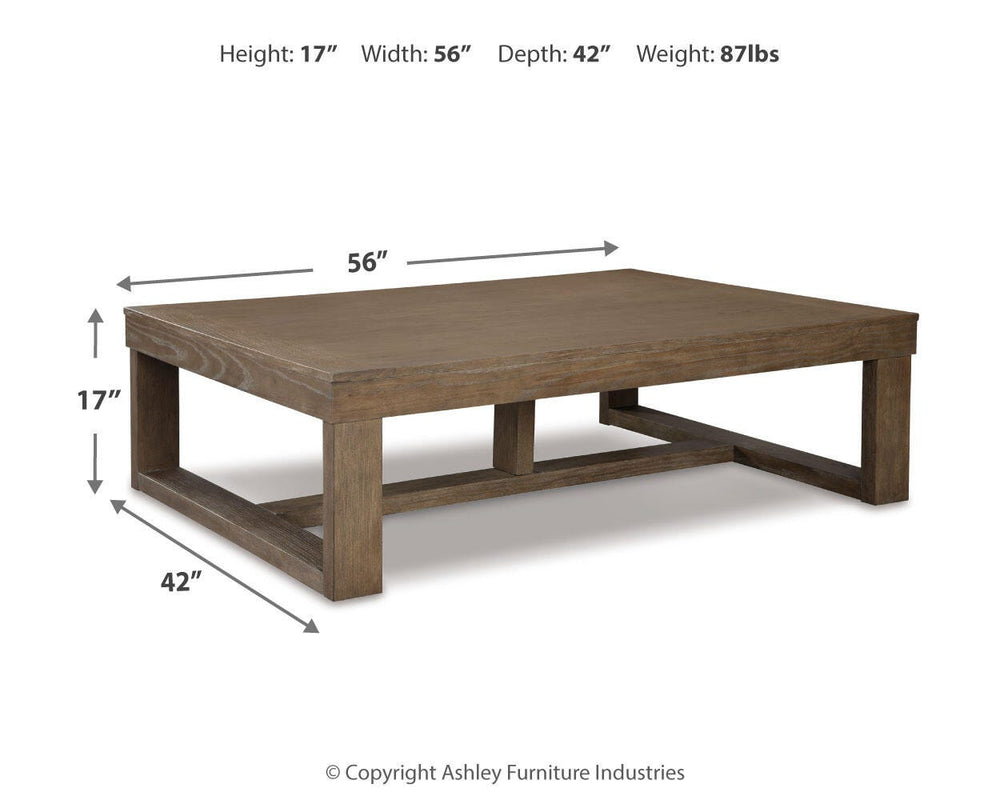 Cariton Coffee Table - Gray (4)