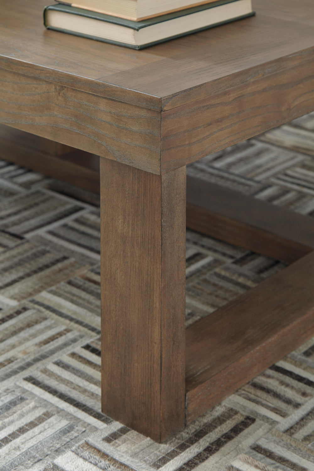 Cariton Coffee Table - Gray (6)