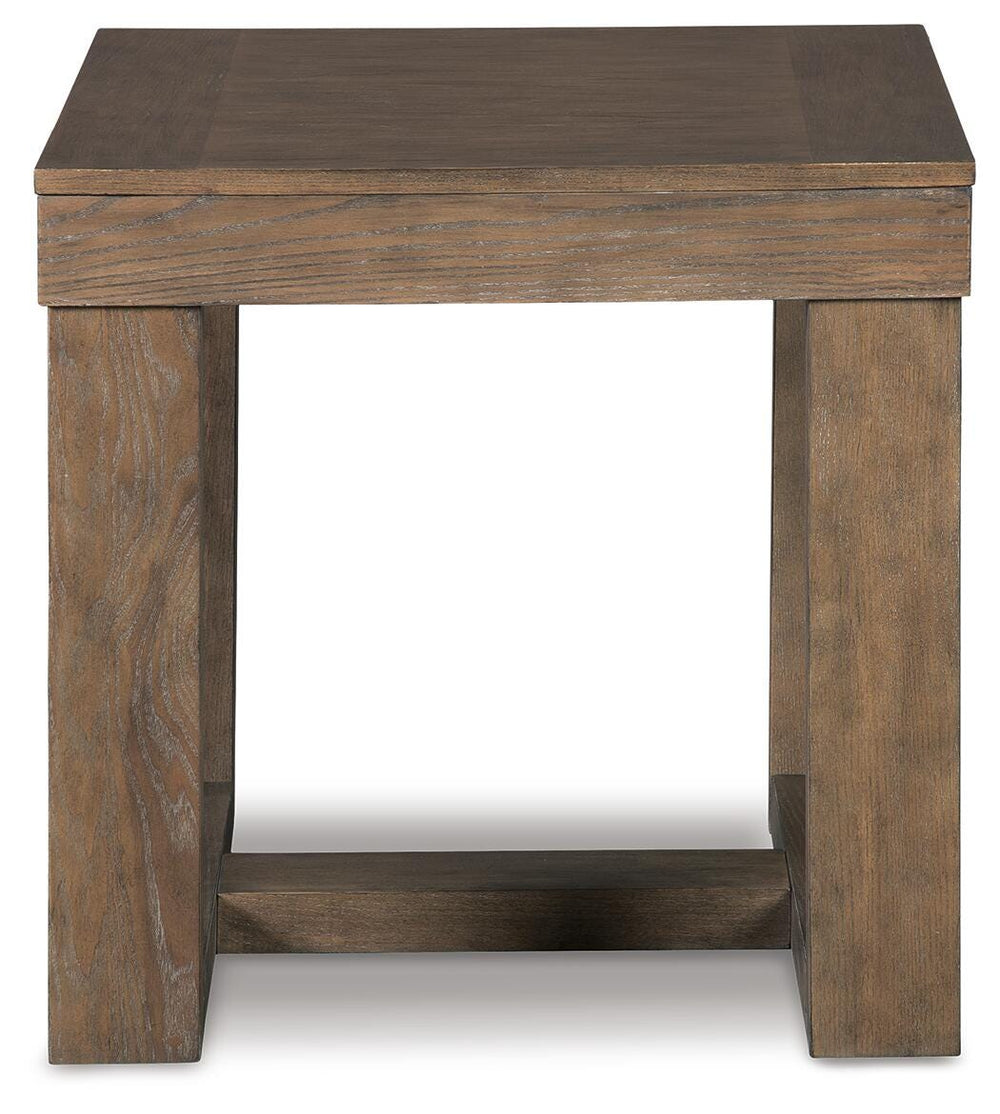 Cariton End Table - Gray (3)