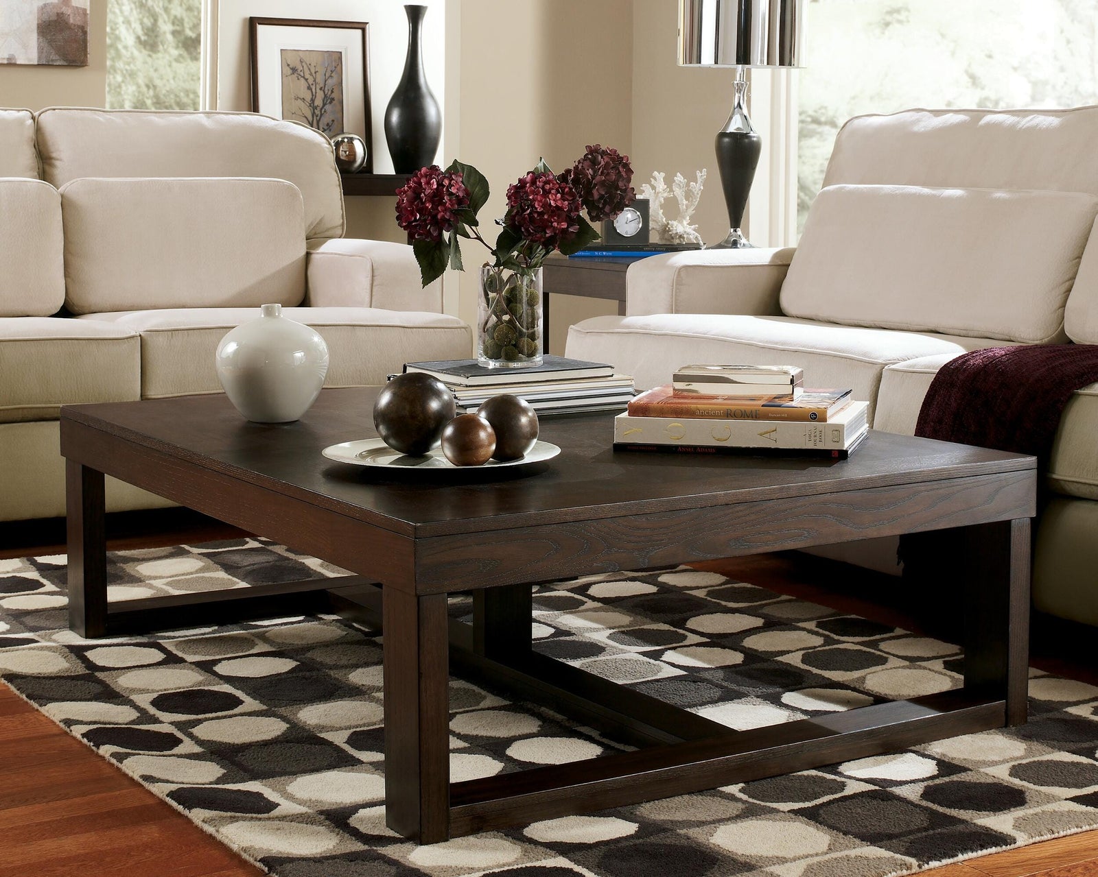 Watson Coffee Table - Dark Brown (1)