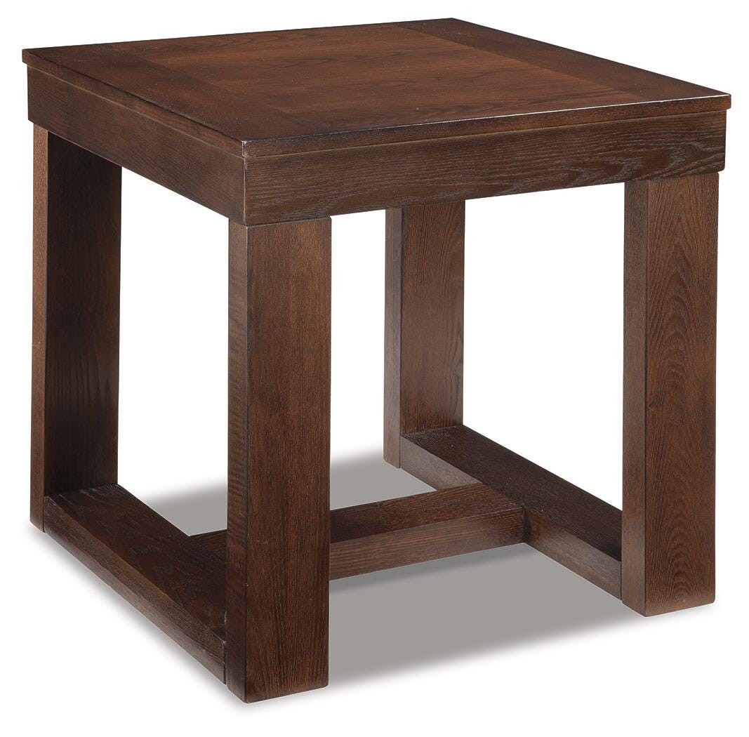 Watson End Table - Dark Brown (1)