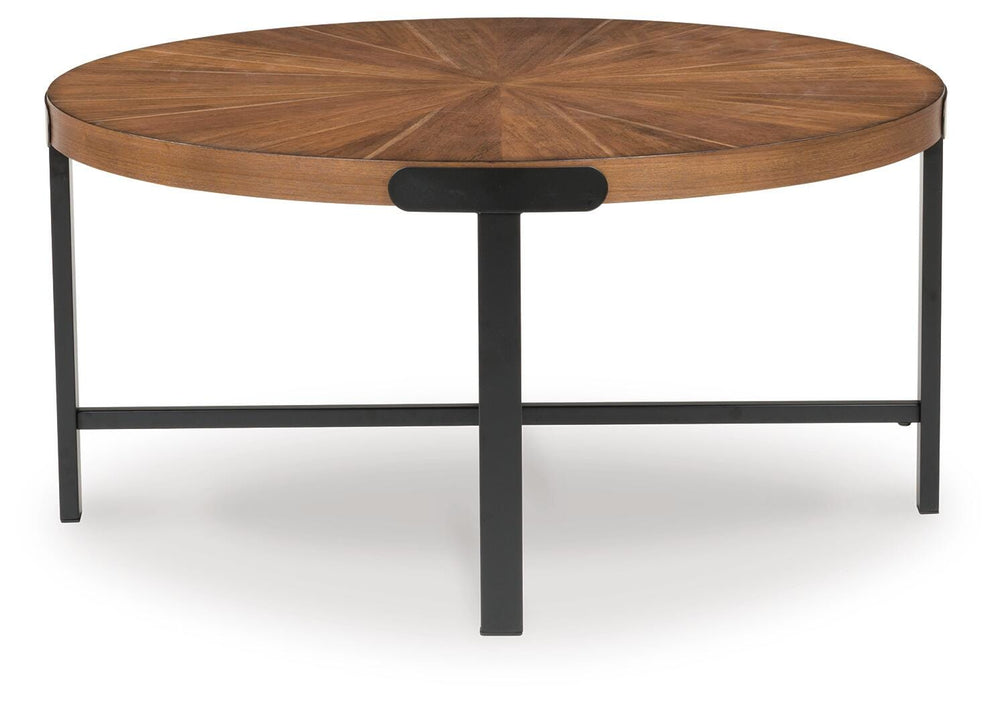Crosstrail Table (Set of 3) - Dark Brown (6)