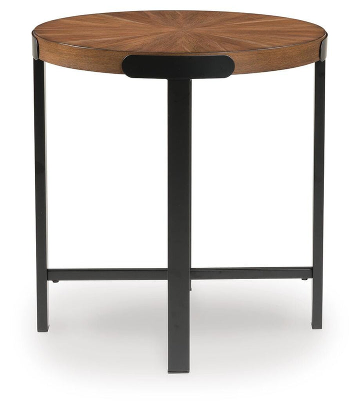 Crosstrail Table (Set of 3) - Dark Brown (7)