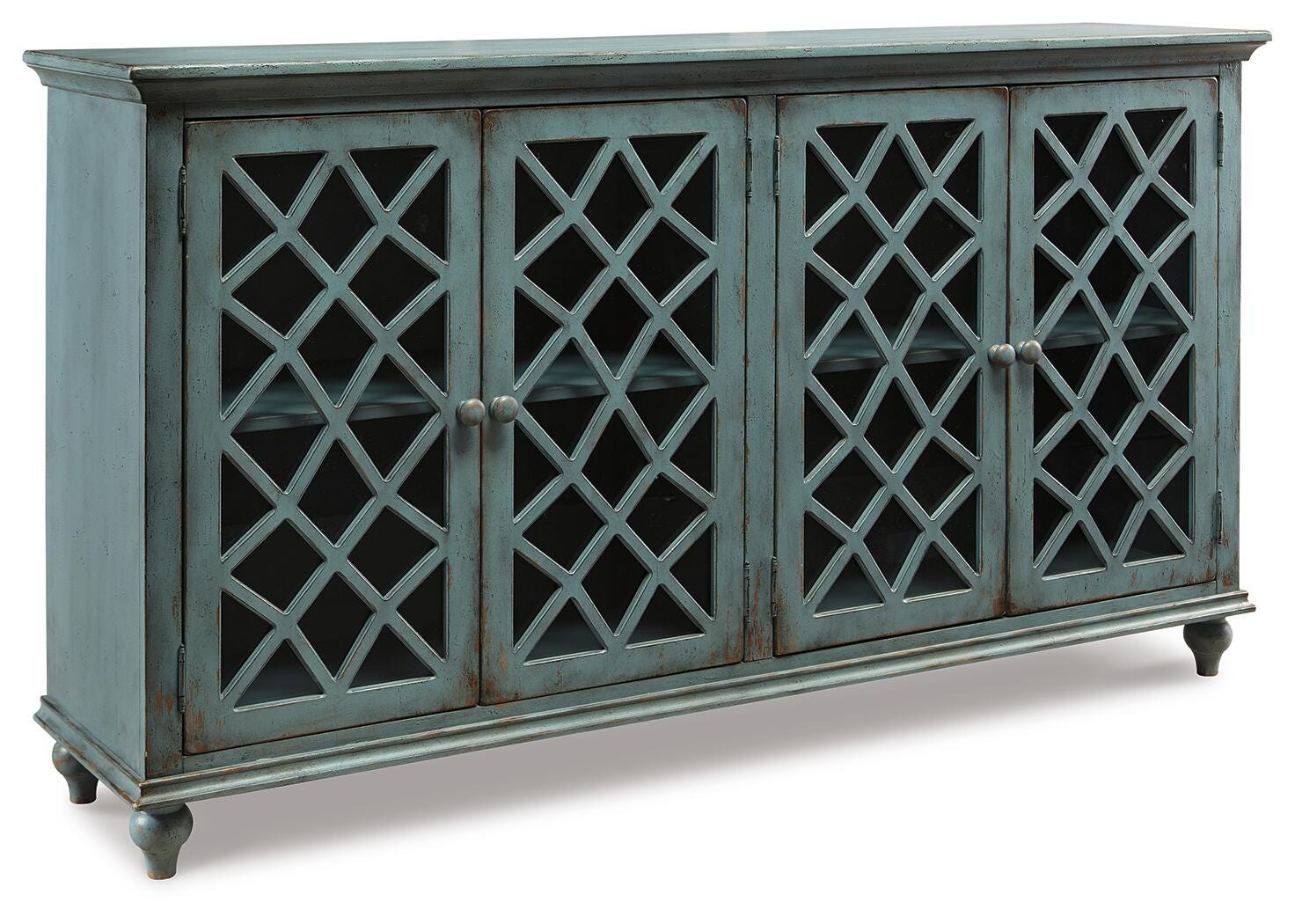Mirimyn Accent Cabinet - Light Blue (1)