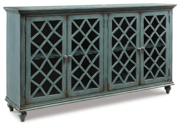 Mirimyn Accent Cabinet - Light Blue (1)