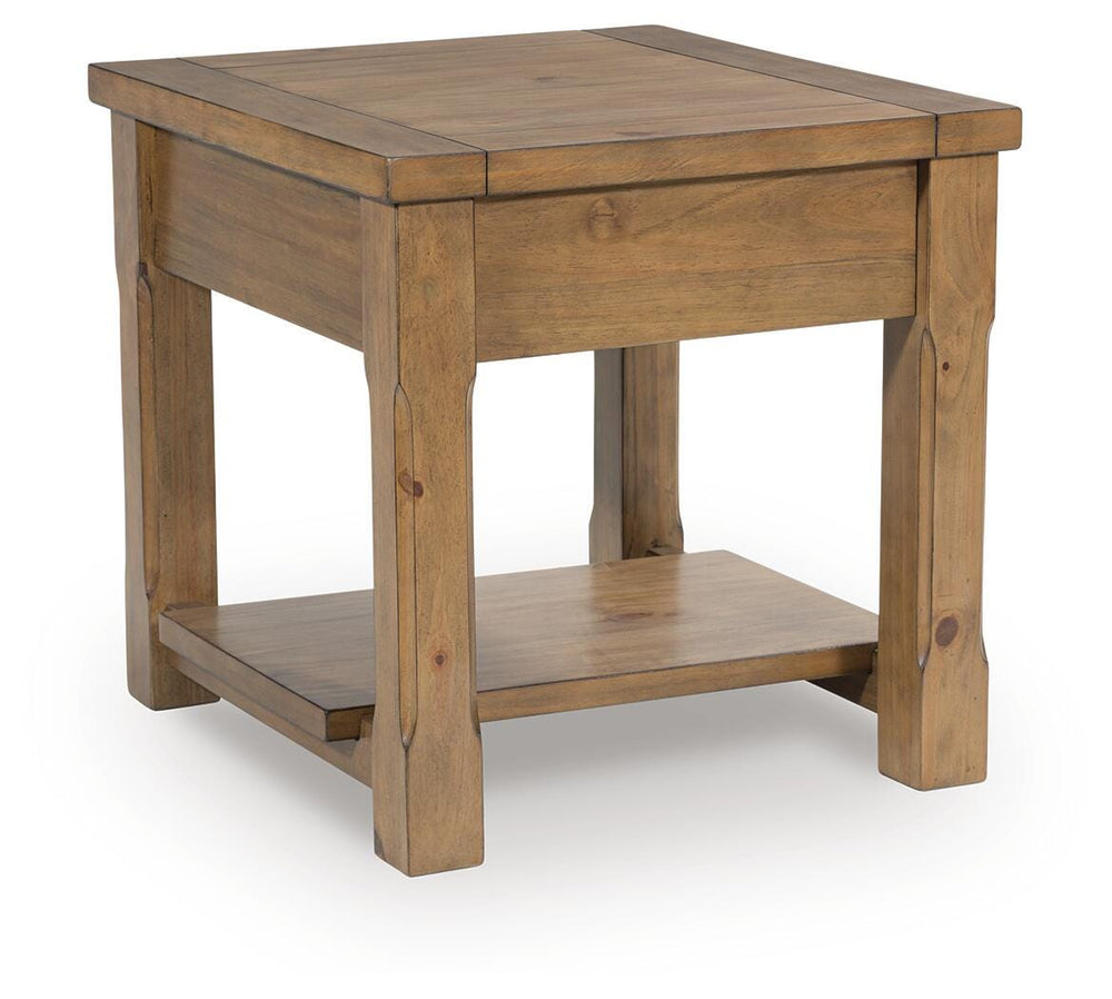 Vandenmore End Table - Light Brown (5)