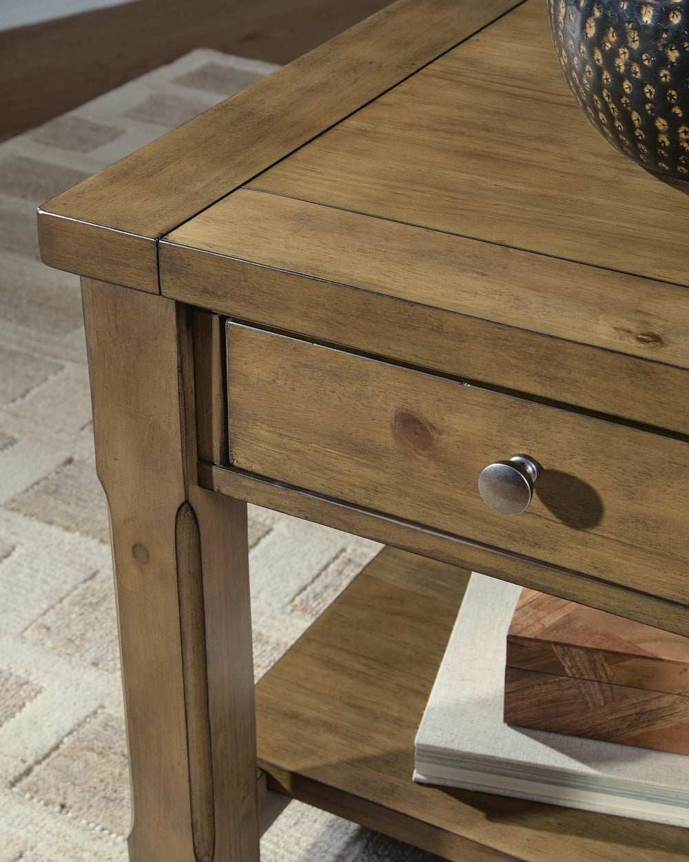 Vandenmore End Table - Light Brown (7)