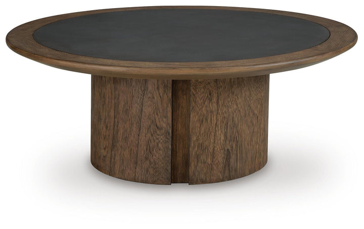 Dontayne Coffee Table - Warm Brown (4)