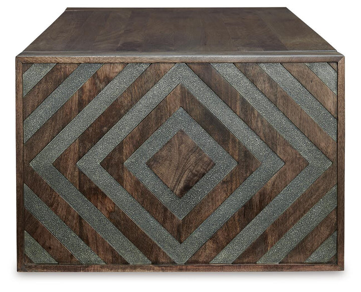 Dreggan Coffee Table - Dark Brown (4)