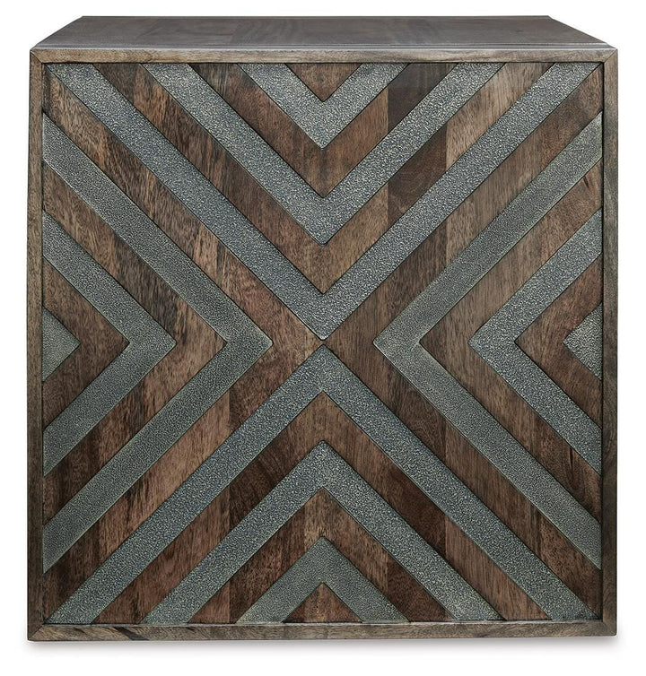 Dreggan End Table - Dark Brown (4)